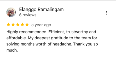 testimonial septic tank cleaning services